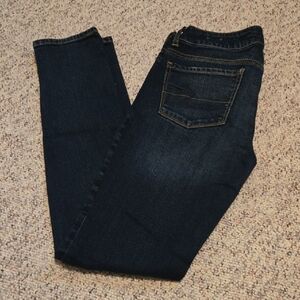 American Eagle Outfitters Blue Skinny Jeans Classic Style